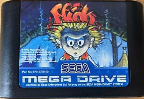 Cartucho Juego Flink Sega Mega Drive 16 Bits