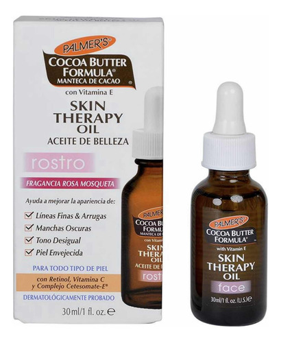 Aceite Facial Palmers Rosa Mosqueta Cocoa 30ml Envío Gratis