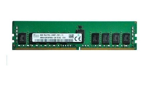 Memoria 8gb Ddr4 2400mhz Pc-19200 Ecc Registrada Servidor 