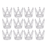 Diadema Completa Con Forma De Corona De Reina De 12 Pcs