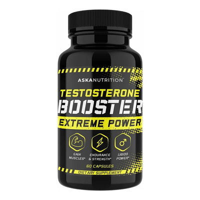Vitaminas Cápsulas Deportivas Askanutrition Testosterona Natural Hombre | Envío gratis