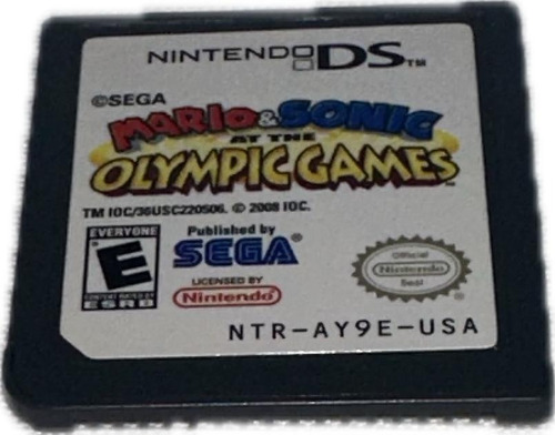 Mario And Sonic At The Olympic Games  - Nintendo Ds - Origin