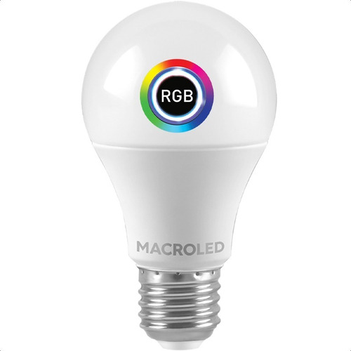 Bulbo Led Smart 12w A60 Led Rgb E27 Wifi Macroled 