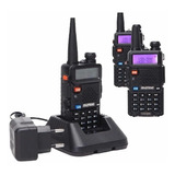 Pack X2 Radio Vhf Baofeng Radio Comunicadores Portatiles 055