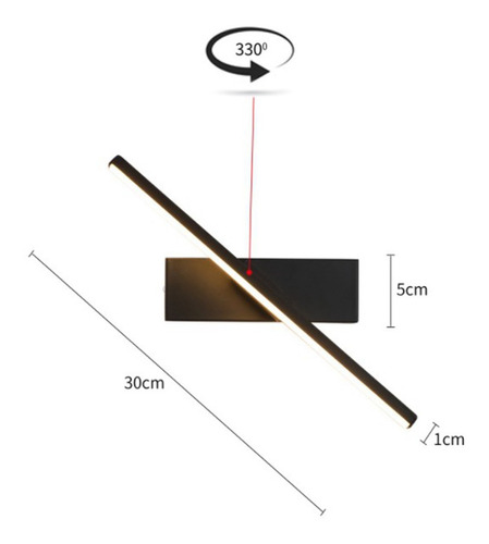 Moderno Abranger Para Montagem Em Parede Arandela Luz De