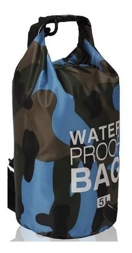 Bolso Estanco Camuflado Water Proof Bag 5lts-kayak-lancha