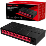 Switch 8 Puertos Mercusys Ms108g Gigabit 10/100/1000 Mbps