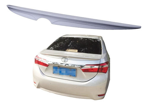 Spoiler Alerón Lip Compatible Con Toyota Corolla 2015-2019