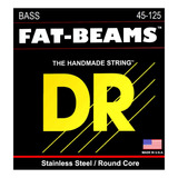  Cuerdas Bajo De 5 Fat Beams Dr Strings® Nuevas Envio Meses
