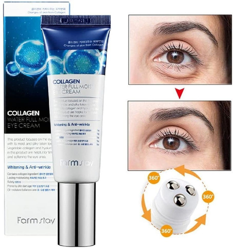 Serum Contorno Ojos Antiarrugas Colágeno Cosmética Coreana