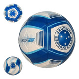 Bola De Futebol De Campo Time Cruzeiro Azul E Branco