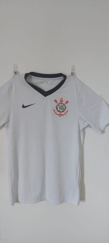 Camisa Corinthians I S/n° Torcedor Nike - Branco+preto