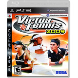 Virtua Tennis 2009 Standard Ps3 Físico