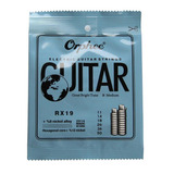 10 Pack Cuerdas Orphee Para Guitarra Electrica 11-50