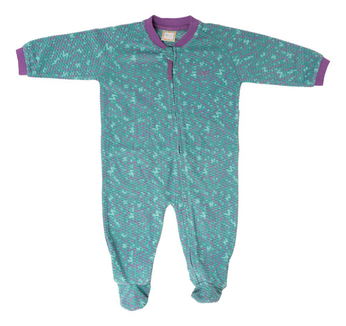 Enterito Niña Lippi Saltamontes Nano-f Full Zip Onesie Turqu