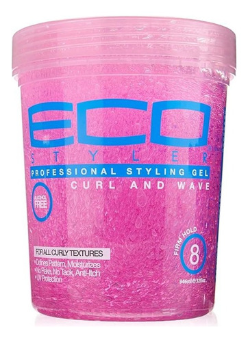 Gel Eco Curl & Wave Pink 32oz - Ml