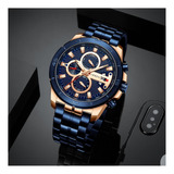 Reloj Curren Krec6003 Azul Hombre