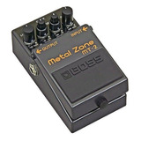 Boss Pedal Efecto Distorsion Metal Zone Mt-2