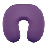 Almofada Viagem Apoio Pescoço Neck Pillow Médio Roxo