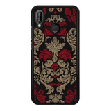 Funda Protector Para Huawei Flores Moda Mandala Mujer 