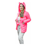 Chaqueta Abrigo Buzo Mujer Peluche Termico Saco 