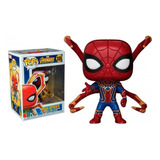 Boneco Funko Pop! Iron Spider 300 Homem Aranha Vingadores 