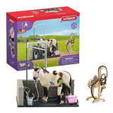 Set De Limpieza De Caballos Schleich, Regalos Para Niñas Y N