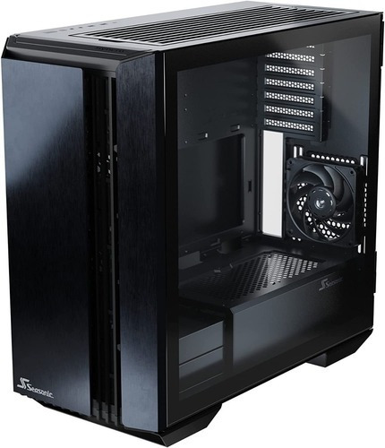 Gabinete Seasonic Syncro Q704 + Fuente Dgc 750w 80 Plus Gold Color Negro