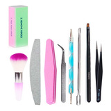 Set Manicuria Herramientas Kit Uñas Gelificadas Esculpidas