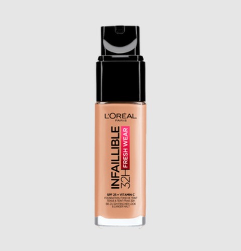 Base De Maquillaje Líquida L'oréal Paris Infaillible 32h Fresh Wear Infaillible 32h Fresh Wear Tono 220 Sable Sand - 30ml 106g