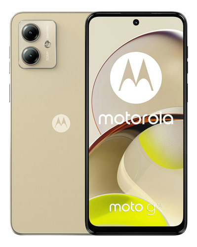  Motorola G14 128gb 4gb Ram Telefono Barato Nuevo Y Sellado