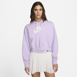 Polerón Nike Sportswear Club Fleece Morado Mujer