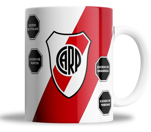 Taza De Cerámica - River Campeón De La Liga 2023