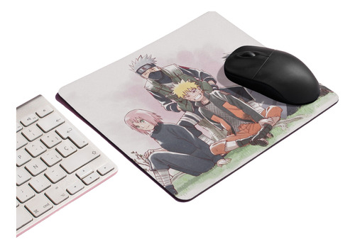 Mousepad Anime Naruto Equipos 3 Alfombrilla Tapete