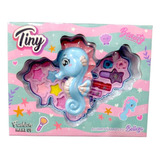 Maquillaje Infantil Tiny Hipocampo  Divisiones En Caja