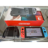 Consola Nintendo Switch 32 Gb + 256gb + Juego Mario Odyssey 