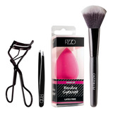 Set De Accesorios De Belleza Rostro, Cejas Y Pestañas Pzzo 