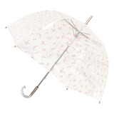 Smati Paris - Paraguas Tipo Jaula Transparente Para Dama Con