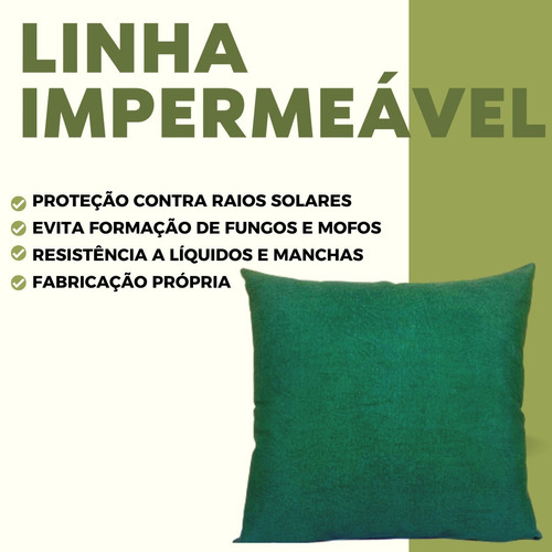 Kit 2 Capas Impermeáveis 45x45 Área Externa Piscina Jardim 