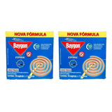 Repelente Baygon Espiral Kit 2 Caixa Com 10 Espirais