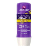 Tratamento Máscara 3 Minutes Shine Miracle 236ml Aussie