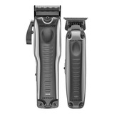 Combo Rasuradora Eléctrica + Trimmer Lopro Fx Gris Babyliss 