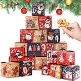 Cajas De Calendario De Navidad Y Adviento De Lokipa, 24 Días