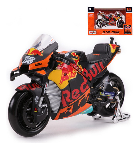 Motocicleta Maisto Ktm Rc16 88 2021 Motogp, Aleación Fundida