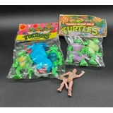 4 Tortugas Ninja Bootleg Vintage 90s Y Un He-man ($935)