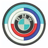 Patch Bordado Bmw Logo Retro Bmw005l080a080