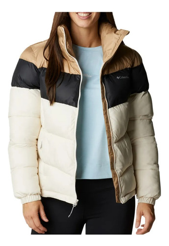 Campera Columbia Puffect Termica Combinada Abrigo Mujer