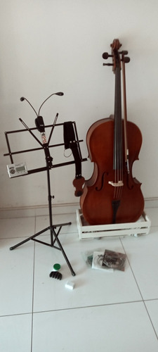 Violoncello Ancona Jce-001 4/4 C/funda Y Arco Mas Accesorios