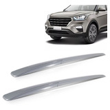 Rack Longarina Hyundai Creta 2016 2017 2018 2019 2020 Prata