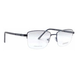 Lentes Armazón Oftálmico Clásico Ranurado E7006 Hombre 